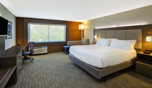 Standard Room, 1 King Bed, Accessible (Communication, Roll-In Shower)