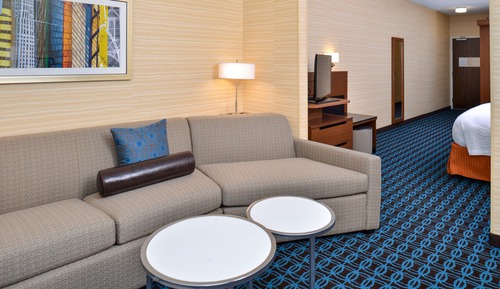 Suite, 1 King Bed with Sofa bed, Non Smoking (Hearing Accessible)