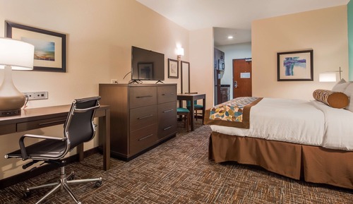 Standard Room, 1 King Bed, Non Smoking, Microwave