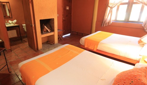 Standard Room, 2 Double Beds, City View
