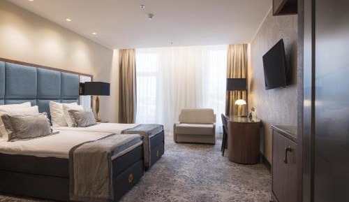 Superior Room with access to the V Spa water and sauna area