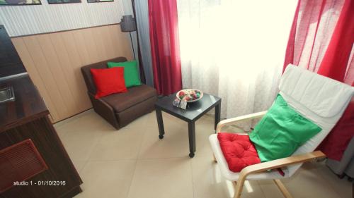 Studio with Balcony