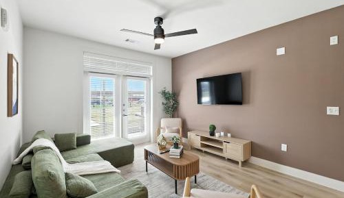 Two-Bedroom Apartment with Balcony