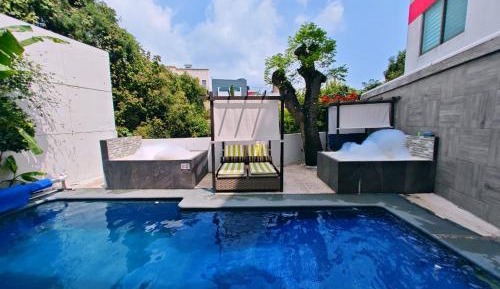 Two-Bedroom Apartment with Pool View