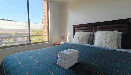 Two-Bedroom Apartment with Balcony