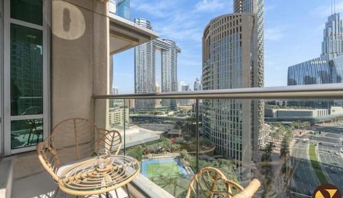 Two-Bedroom Apartment with Balcony