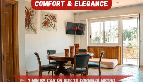 Three-Bedroom Apartment with Balcony