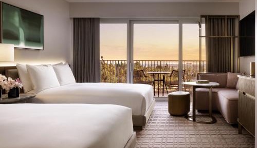 Century Plaza Room with Two Double Beds and Balcony
