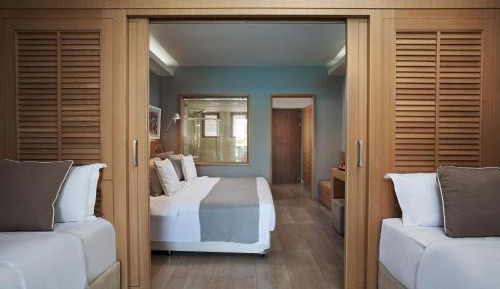 Family Room Sliding Door Swim Up Pool View (Deluxe Area)