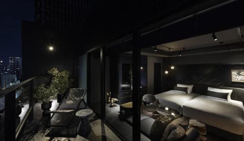 Premium Twin Room with Washing Machine and View