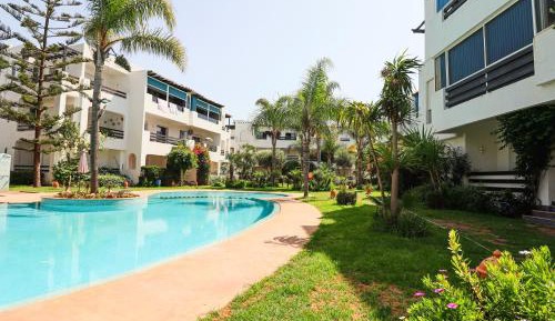 Two-Bedroom Apartment with Pool View