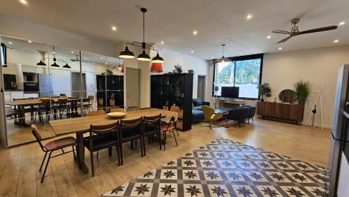 Four-Bedroom Loft Apartment