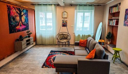 Two-Bedroom Apartment with Garden View