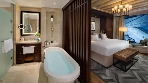 Duplex Aspen Ski Chalet - Access to Snow Park in Ski Dubai for 2, Private Butler, Lounge Access including Afternoon Tea, Evening Cocktail Hours, Soft Refreshments & Canapes