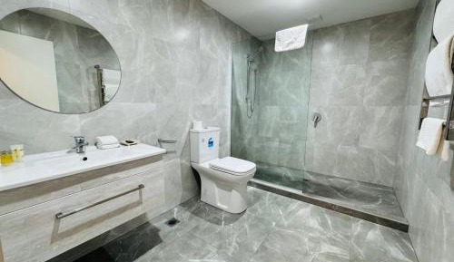 Family Room with Shower