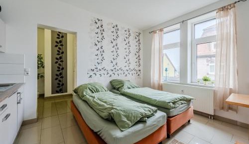Studio Apartment with One Double Bed