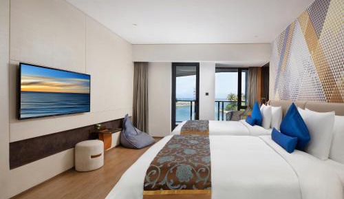 Deluxe Double Room with Balcony and Sea View