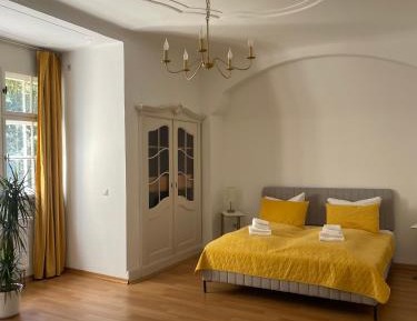 Three-Bedroom Apartment with Park View