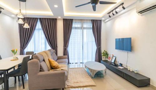 Two-Bedroom Apartment with Balcony