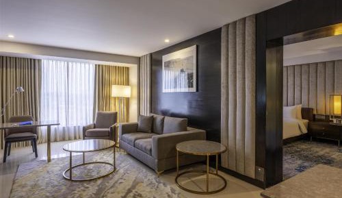 Junior Suite with Complimentary 2 IMFL Drinks , 2 Pieces of Laundry per stay and 20% discount on Spa.