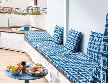 Two-Bedroom Apartment with Balcony and Terrace