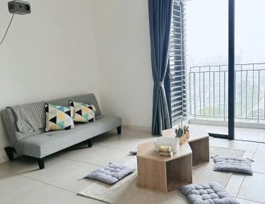 Studio with Balcony