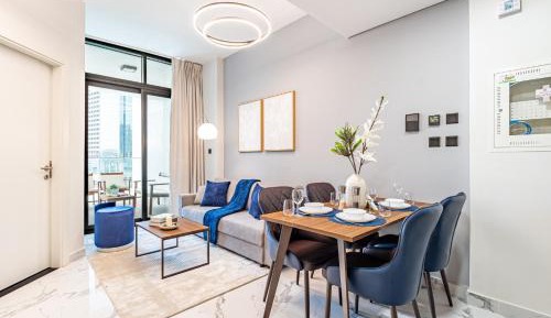 One-Bedroom Apartment with Balcony and Water View