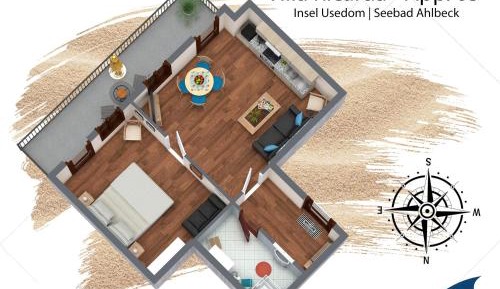 One-Bedroom Apartment with Balcony