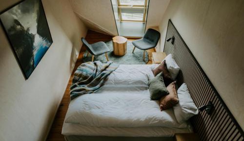 Superior Double Room with Lake View Preikestolen Fjellstue