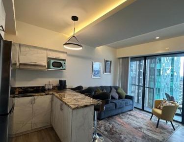 One-Bedroom Apartment with City View