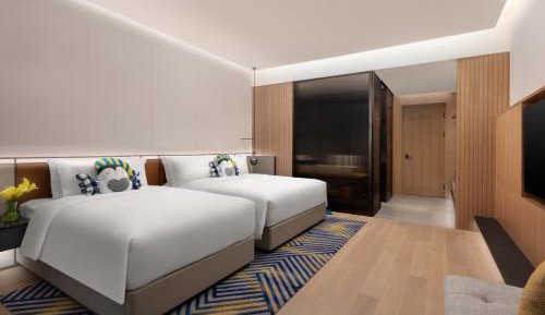 Standard Room with One King Bed and One Double Bed