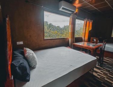 Family Room with Mountain View