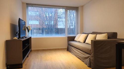 One-Bedroom Apartment with Garden View