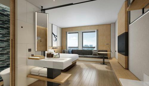 Standard King Room with City View