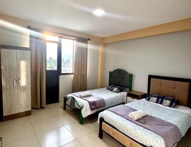 Two-Bedroom Apartment with Balcony and Terrace