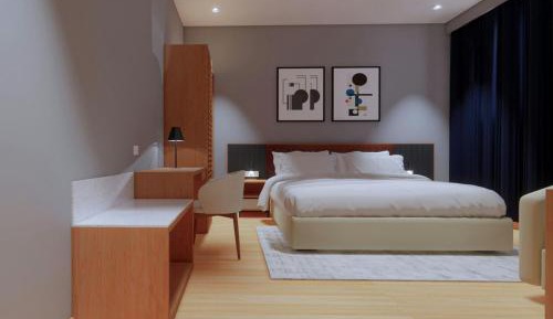 One-Bedroom Deluxe King Suite with Balcony and Congo River View