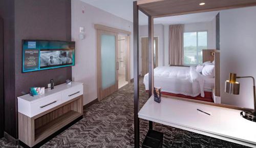 King Suite with Sofa Bed and Roll-in Shower - Mobility and Hearing Accessible