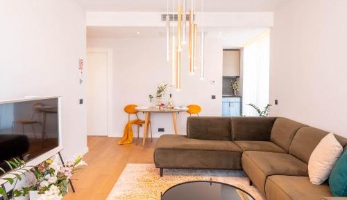 Deluxe One-Bedroom Apartment with City View