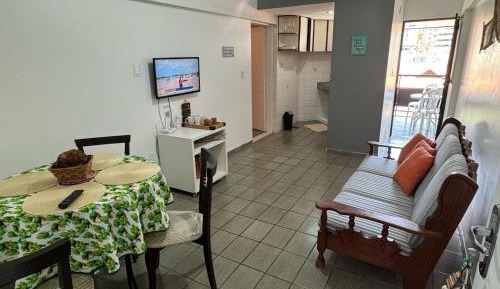 One-Bedroom Apartment with Balcony and City View