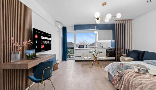 Studio with Balcony