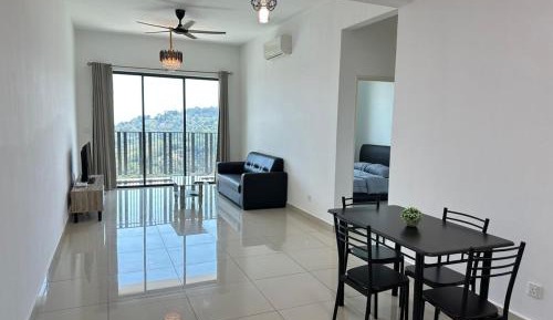Three-Bedroom Premium Apartment with Balcony