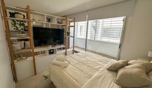 Studio with Balcony