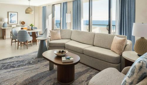 Seaside Suite, 1 Bedroom 2 room Suite, 1 King, Sofa bed