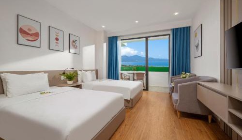 Twin Room with Sea View