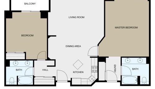 Superior Two-Bedroom Apartment