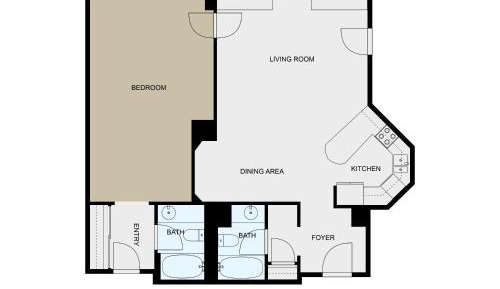 One-Bedroom Apartment (6 Adults)