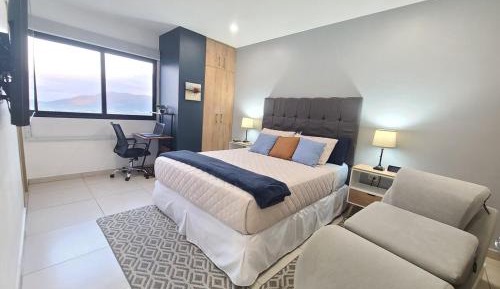 Three-Bedroom Apartment with View