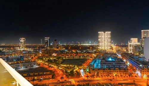 Deluxe One-Bedroom Apartment with City View