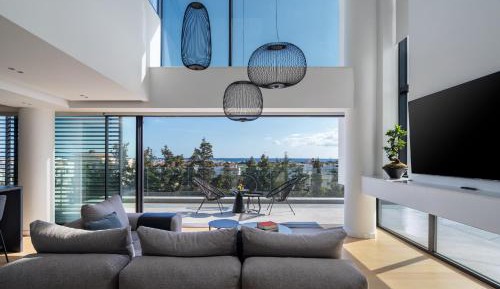 Three-Bedroom Apartment with Sea View