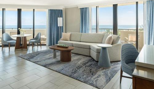 Turtle Point Suite, 1 Bedroom 2 room Suite, 1 King, Sofa bed